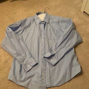 GOERGE LIGHT BLUE MENS BUTTON DOWN